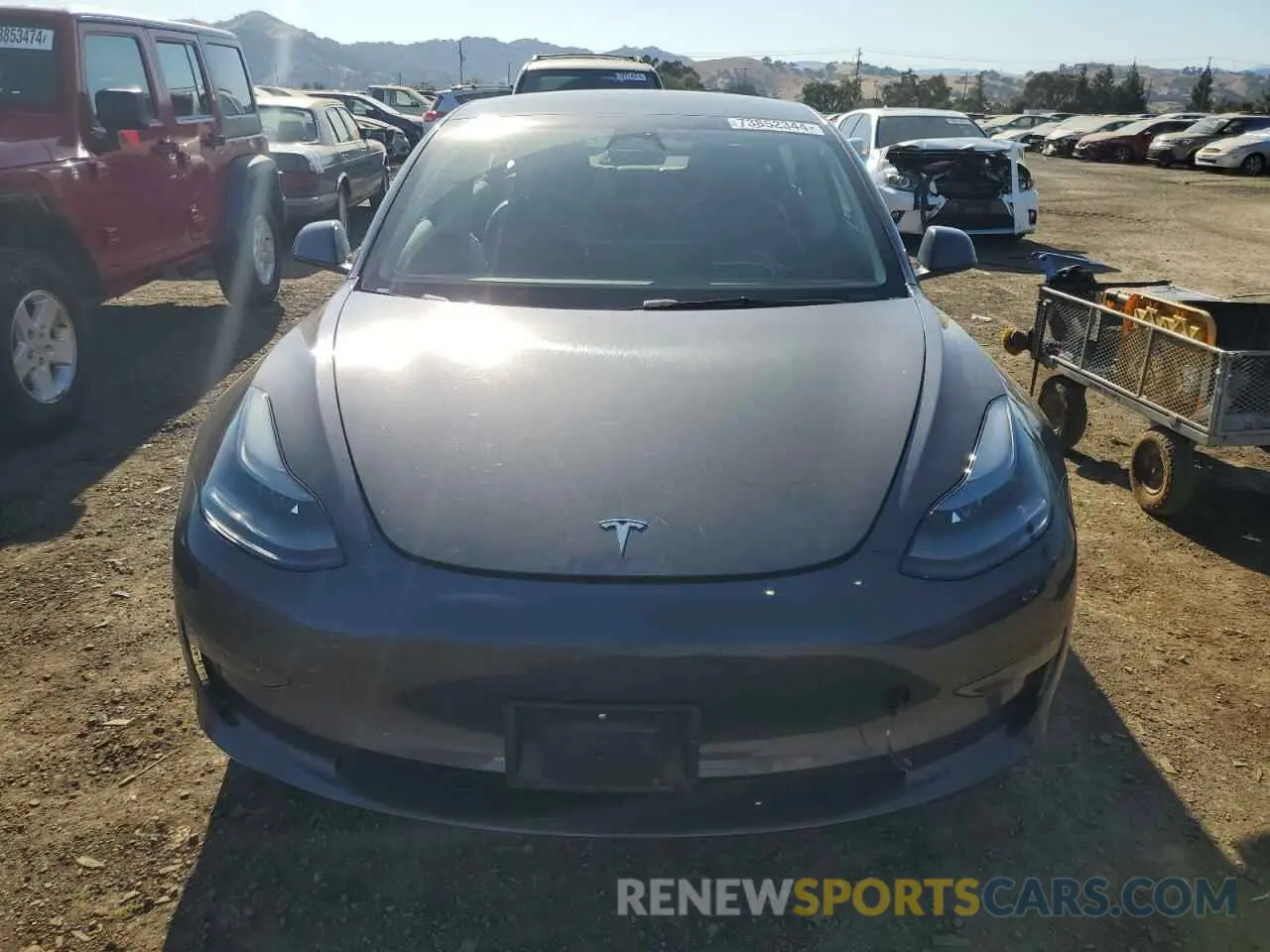 5 Photograph of a damaged car 5YJ3E1EA5PF457159 TESLA MODEL 3 2023