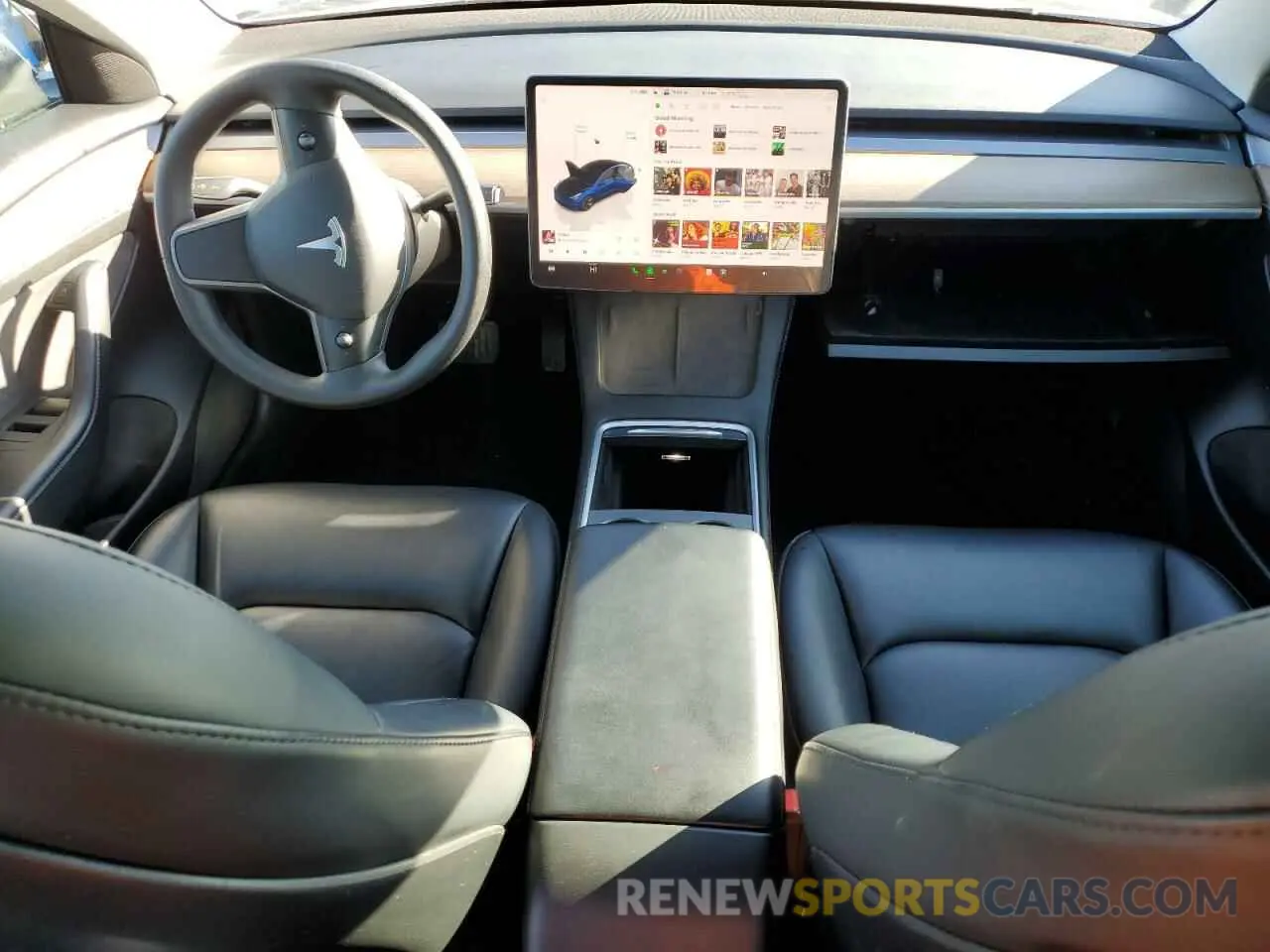 8 Photograph of a damaged car 5YJ3E1EA5PF457937 TESLA MODEL 3 2023