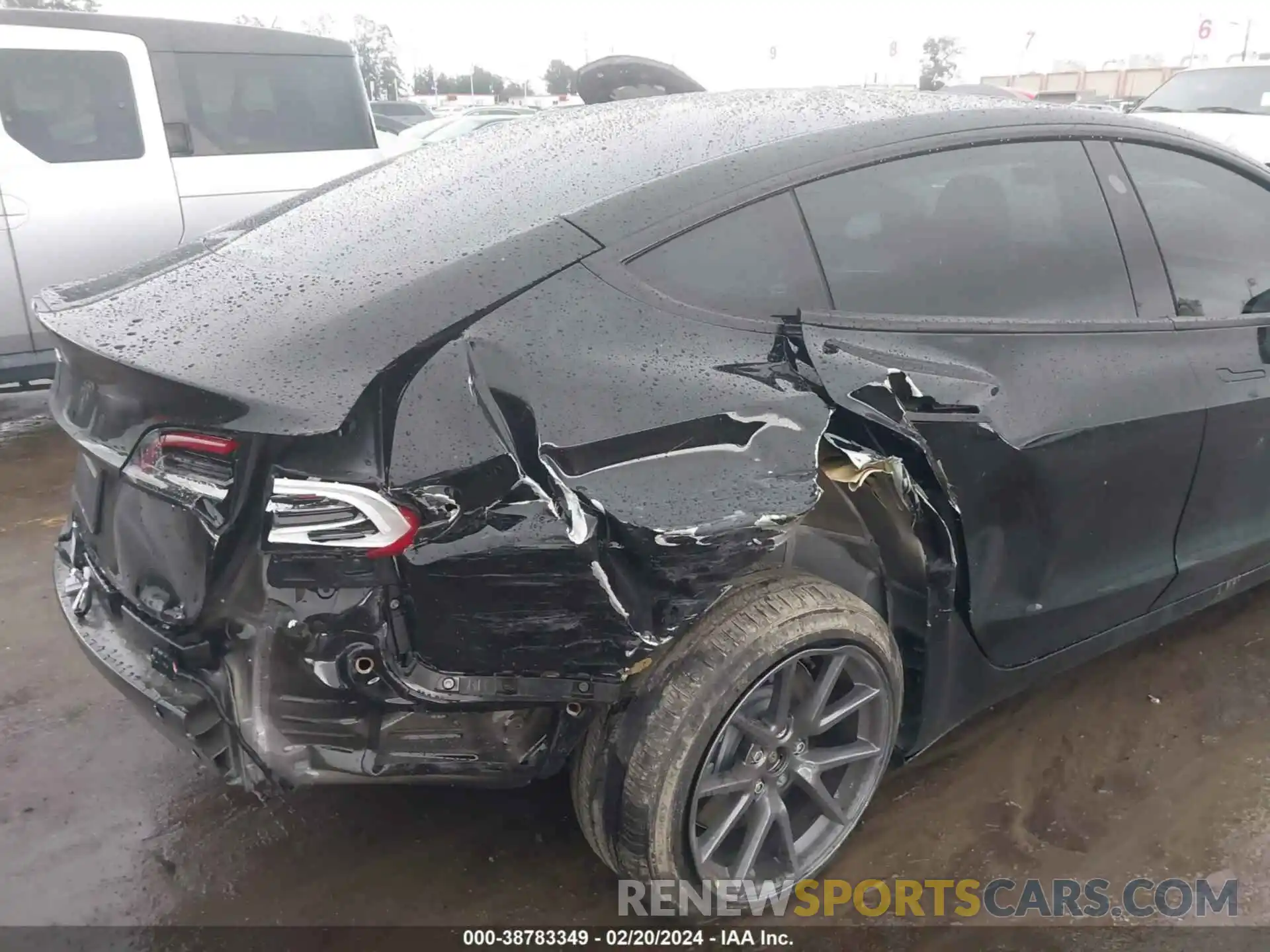 6 Photograph of a damaged car 5YJ3E1EA5PF465665 TESLA MODEL 3 2023