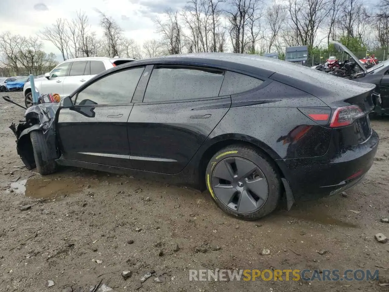 2 Photograph of a damaged car 5YJ3E1EA5PF466881 TESLA MODEL 3 2023