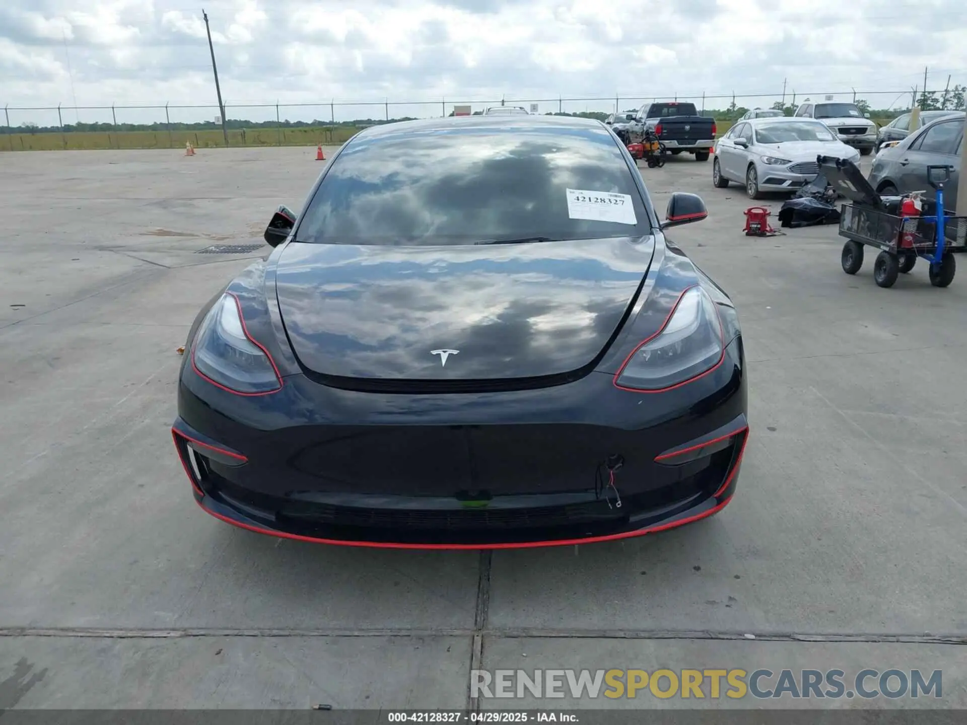 12 Photograph of a damaged car 5YJ3E1EA5PF484040 TESLA MODEL 3 2023