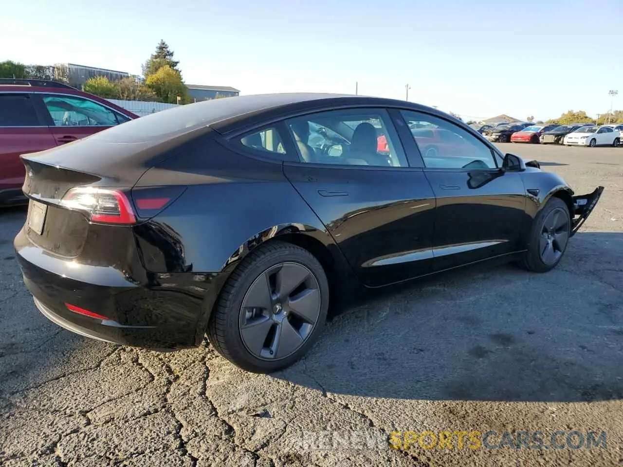 3 Photograph of a damaged car 5YJ3E1EA5PF487049 TESLA MODEL 3 2023