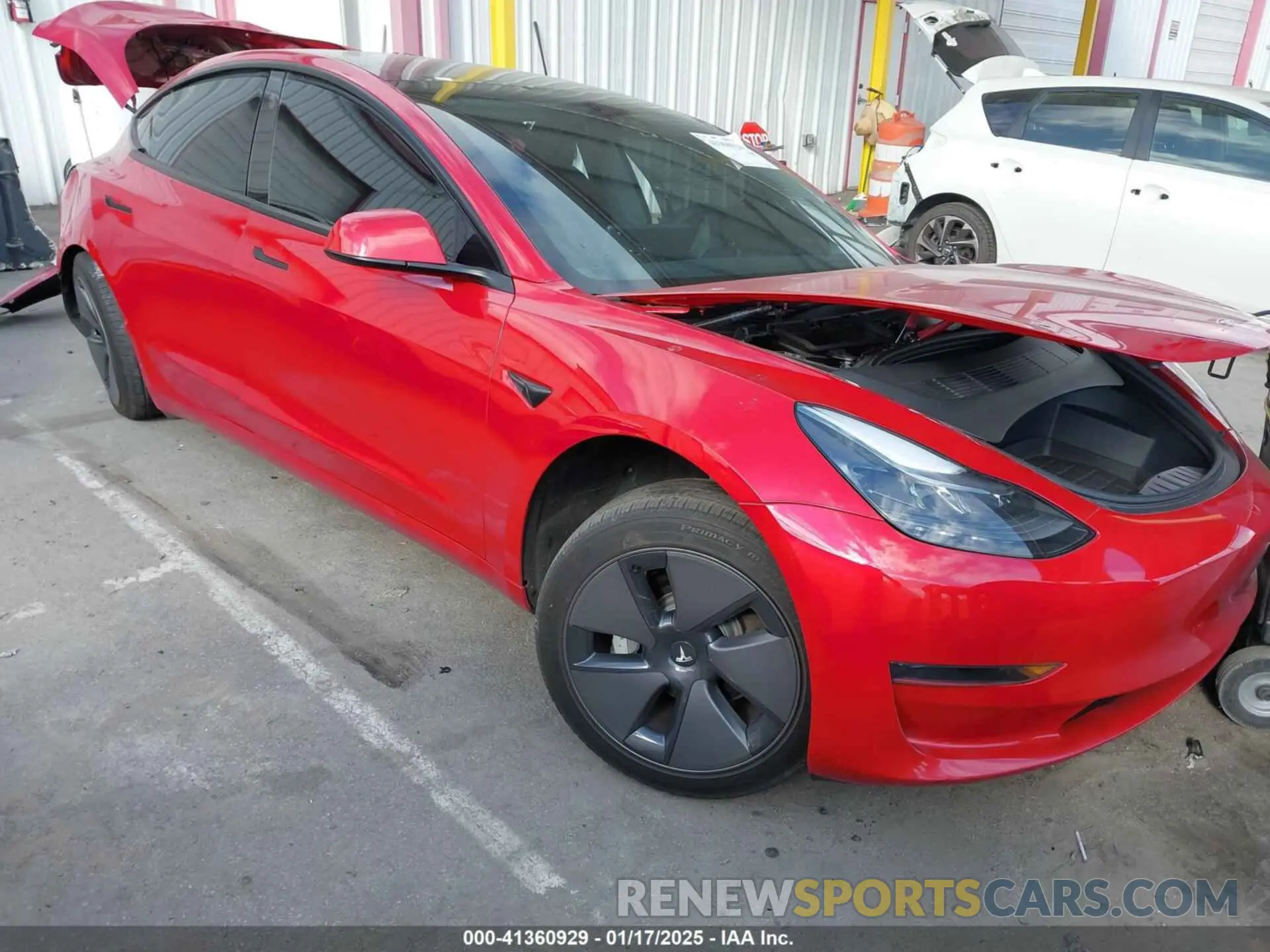 1 Photograph of a damaged car 5YJ3E1EA5PF488122 TESLA MODEL 3 2023