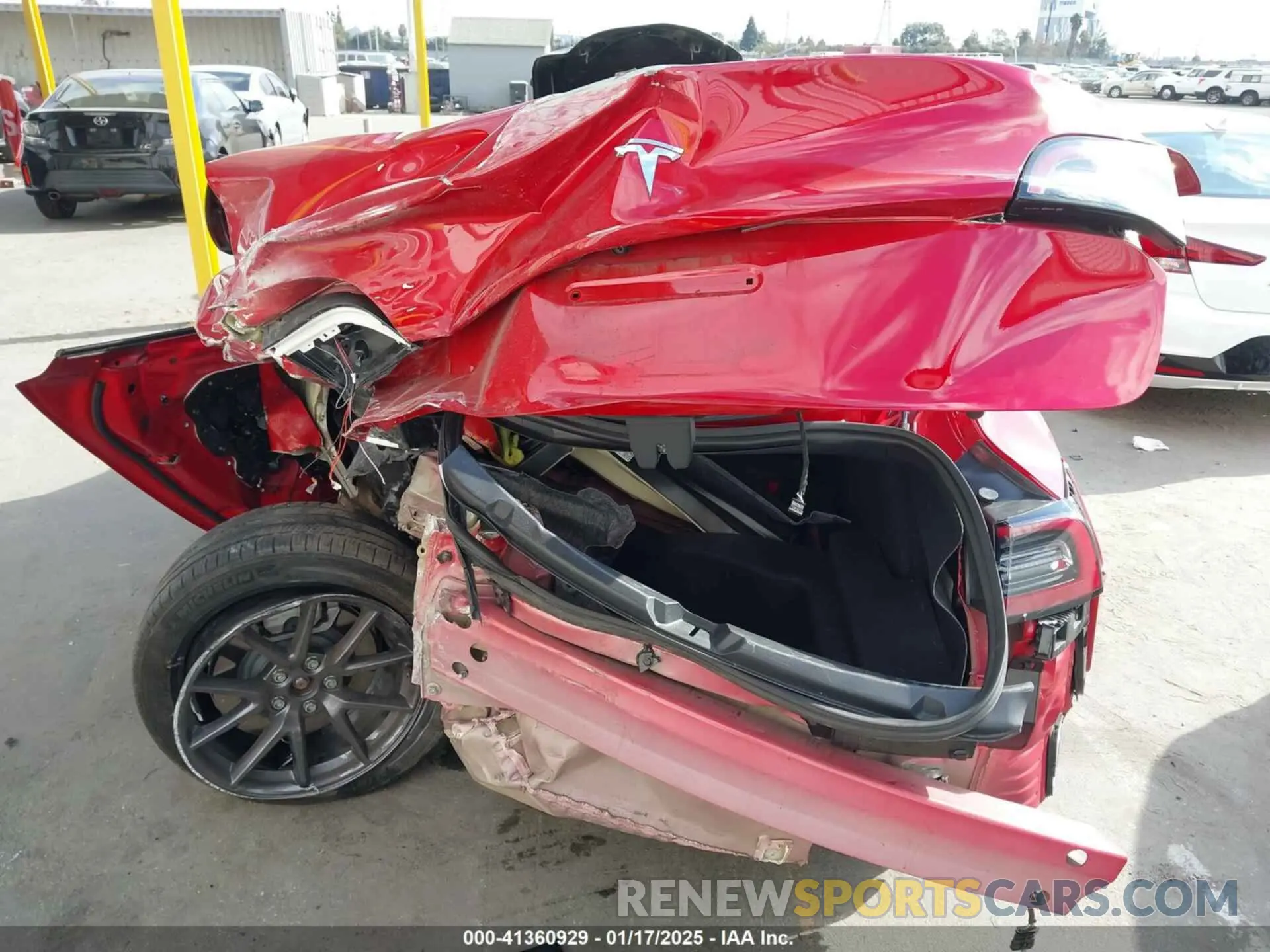 16 Photograph of a damaged car 5YJ3E1EA5PF488122 TESLA MODEL 3 2023
