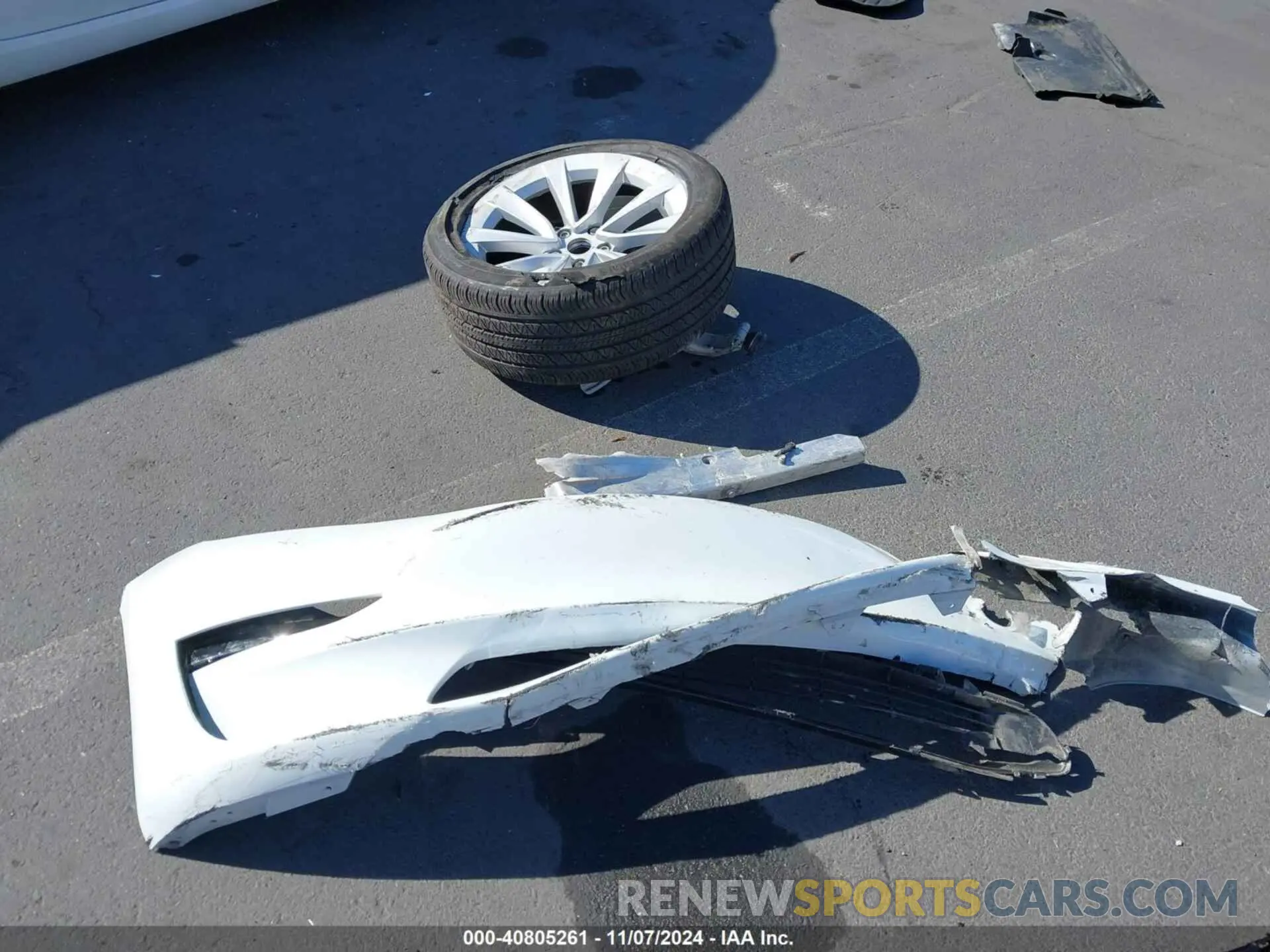 11 Photograph of a damaged car 5YJ3E1EA5PF496317 TESLA MODEL 3 2023