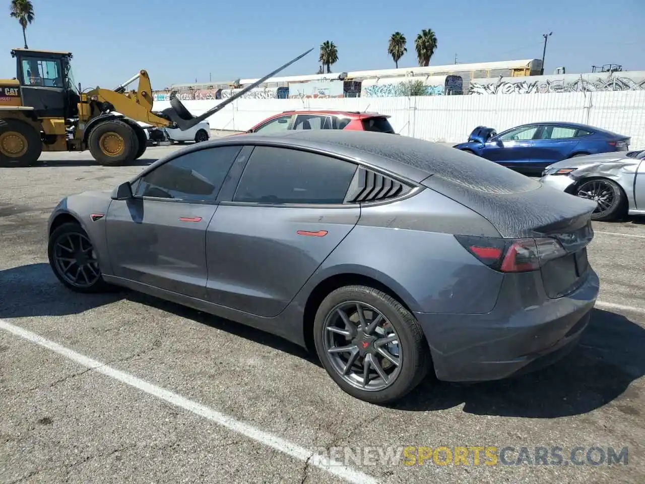 2 Photograph of a damaged car 5YJ3E1EA5PF497371 TESLA MODEL 3 2023