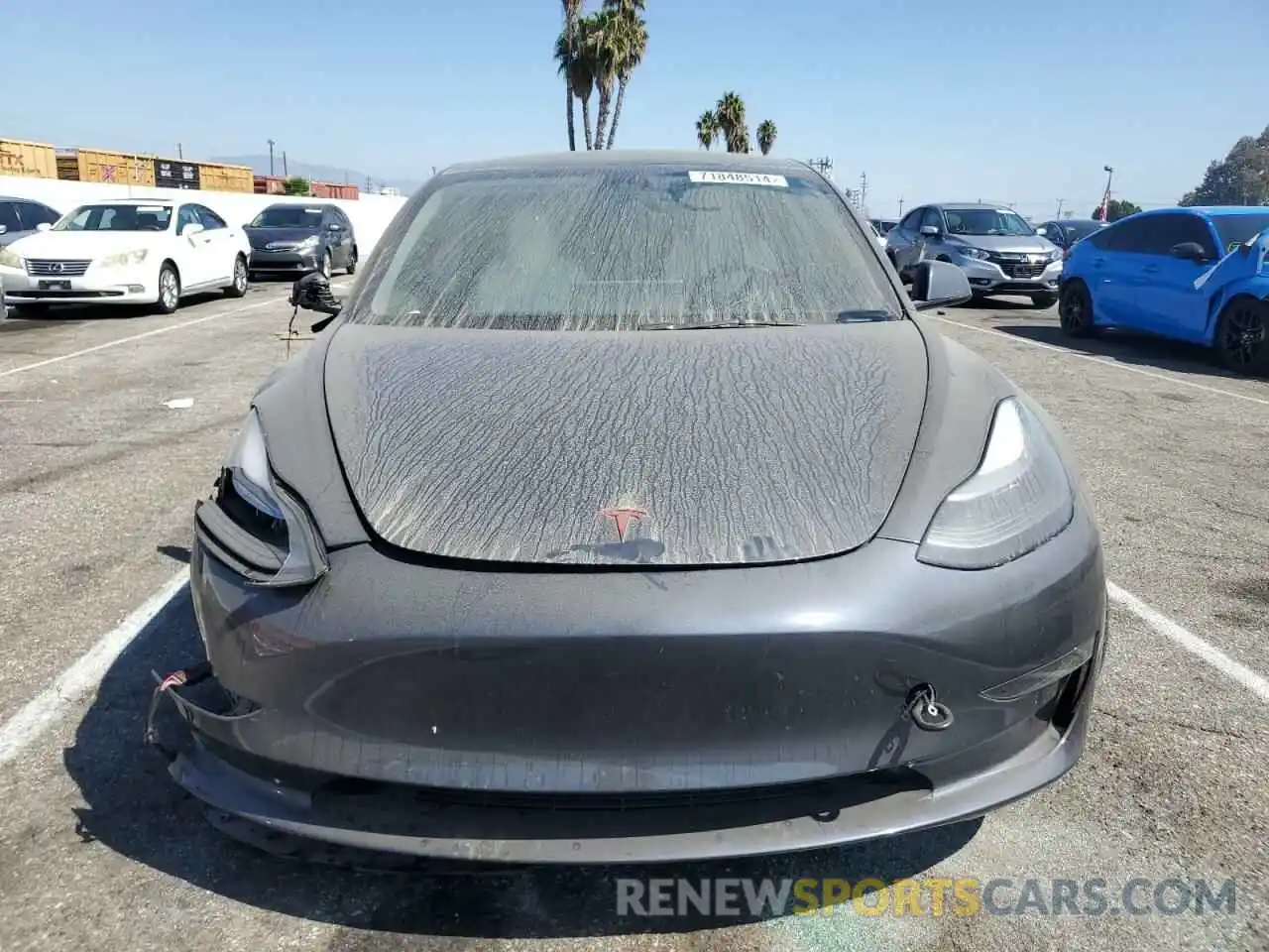 5 Photograph of a damaged car 5YJ3E1EA5PF497371 TESLA MODEL 3 2023