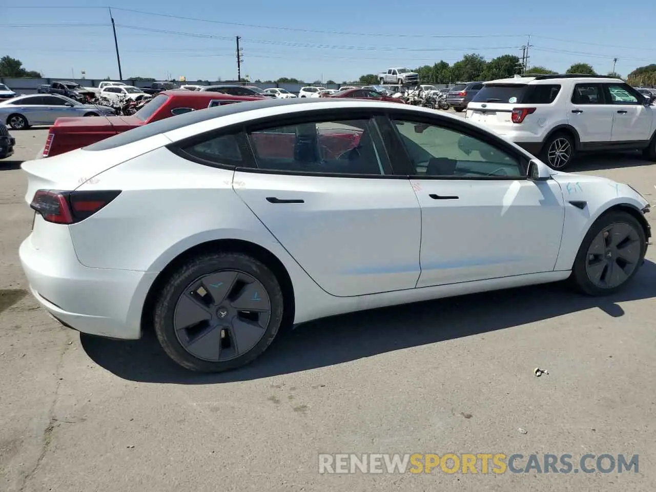 3 Photograph of a damaged car 5YJ3E1EA5PF512838 TESLA MODEL 3 2023