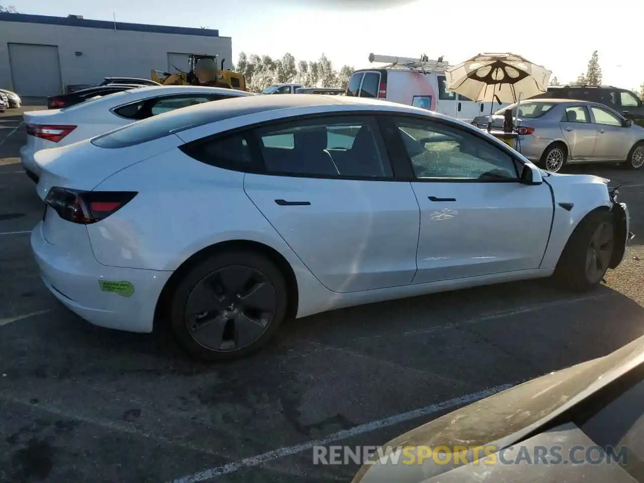 3 Photograph of a damaged car 5YJ3E1EA5PF514878 TESLA MODEL 3 2023