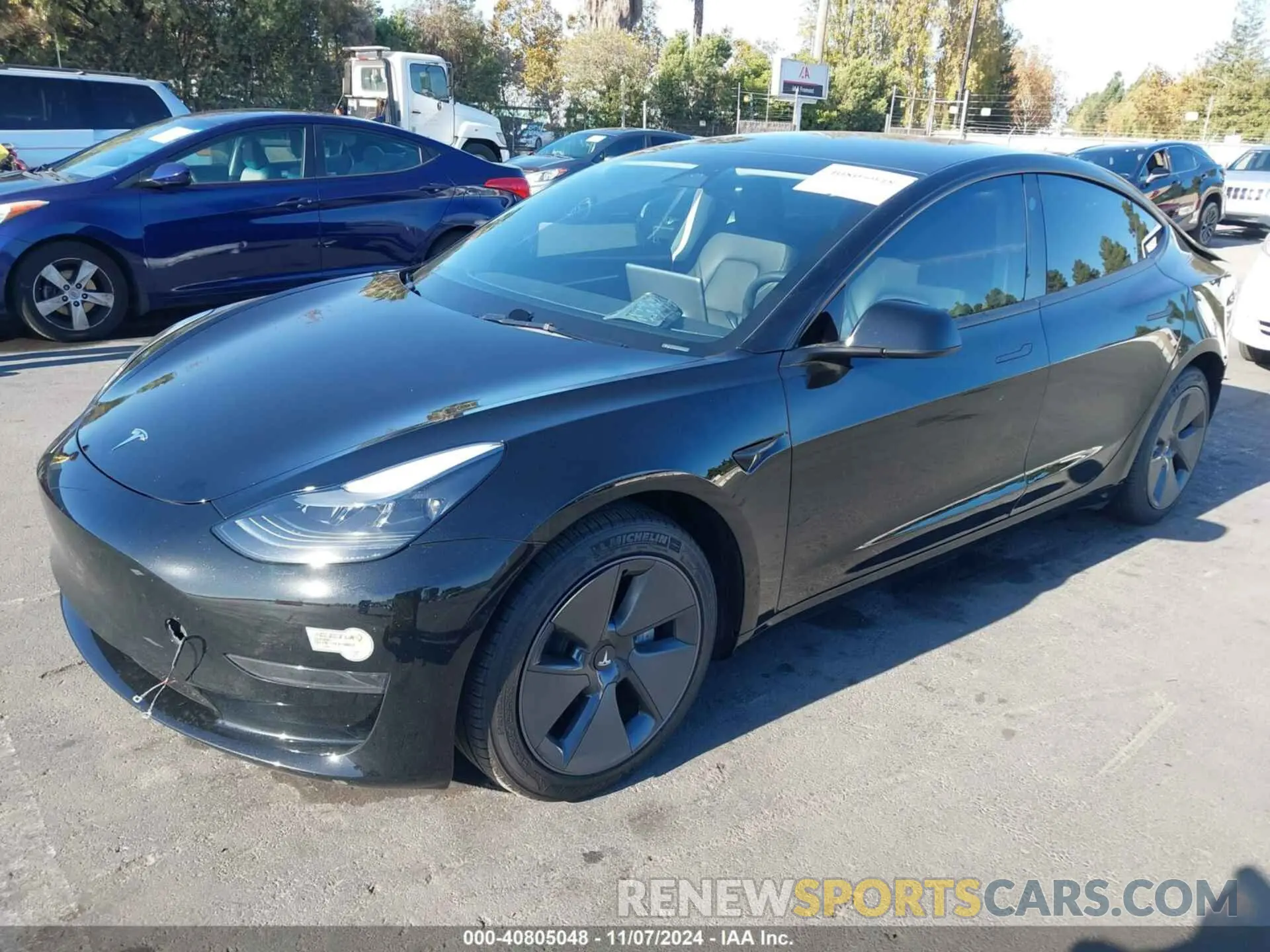 2 Photograph of a damaged car 5YJ3E1EA5PF546035 TESLA MODEL 3 2023