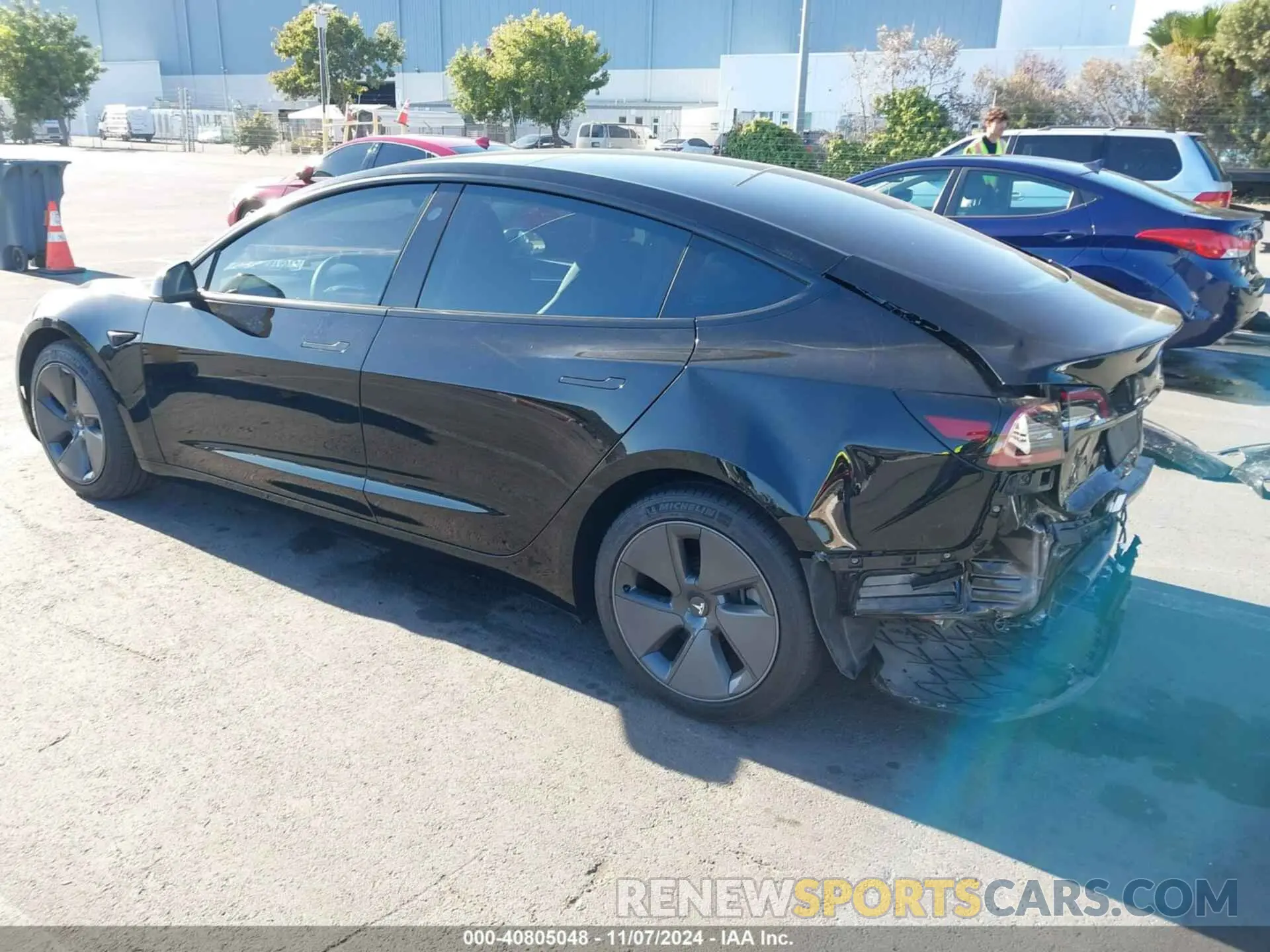 3 Photograph of a damaged car 5YJ3E1EA5PF546035 TESLA MODEL 3 2023