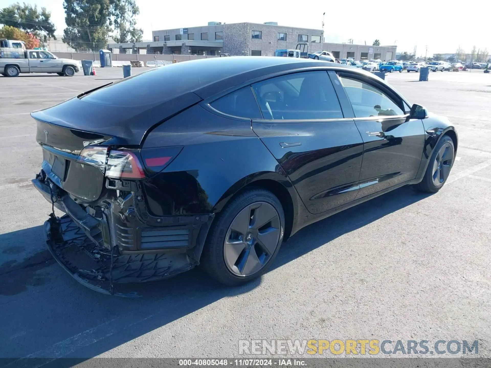 4 Photograph of a damaged car 5YJ3E1EA5PF546035 TESLA MODEL 3 2023