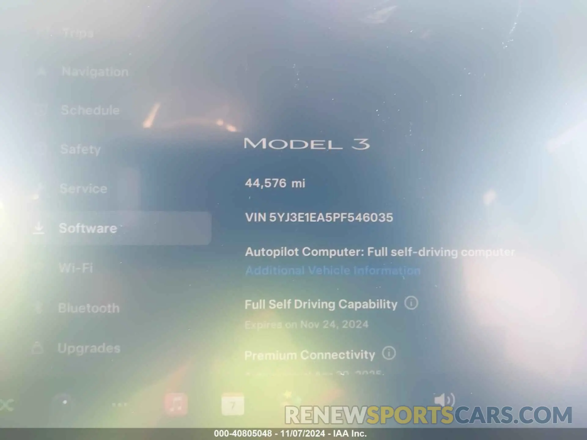 7 Photograph of a damaged car 5YJ3E1EA5PF546035 TESLA MODEL 3 2023