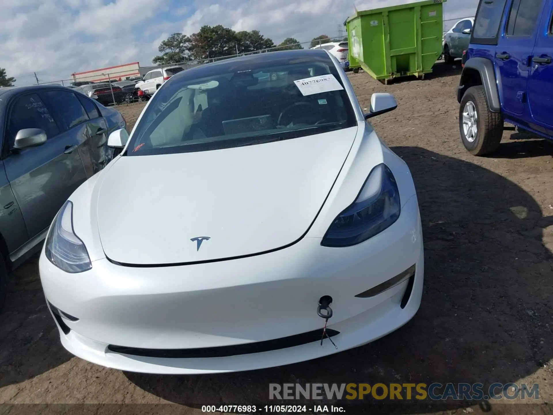 12 Photograph of a damaged car 5YJ3E1EA5PF546696 TESLA MODEL 3 2023