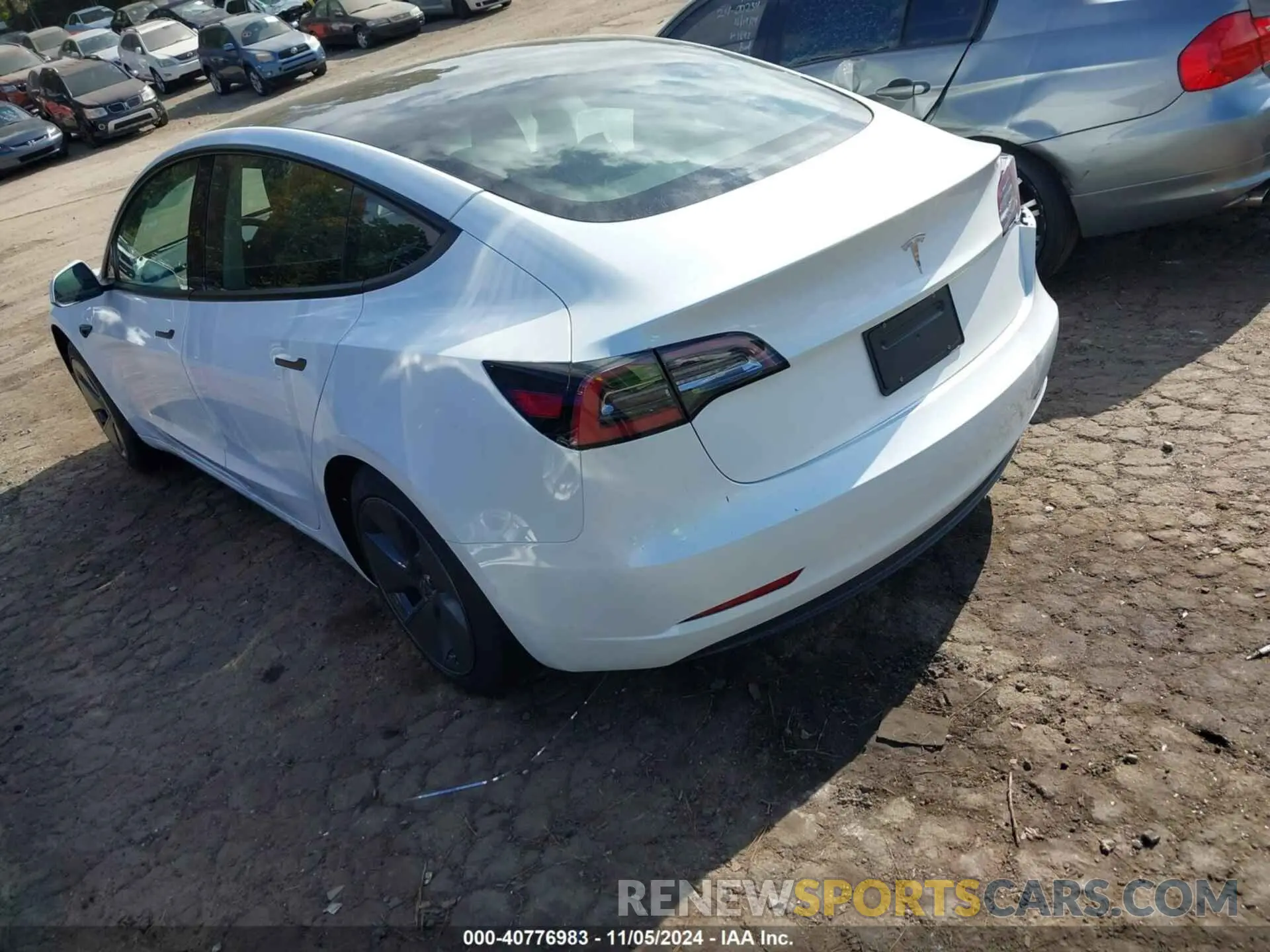 3 Photograph of a damaged car 5YJ3E1EA5PF546696 TESLA MODEL 3 2023