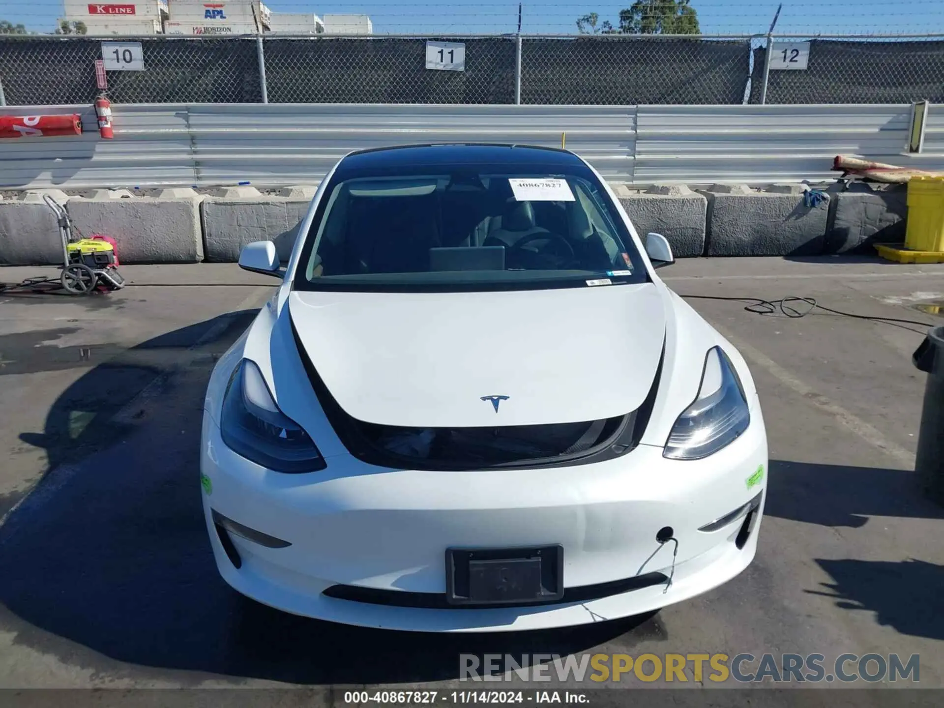 11 Photograph of a damaged car 5YJ3E1EA5PF548027 TESLA MODEL 3 2023