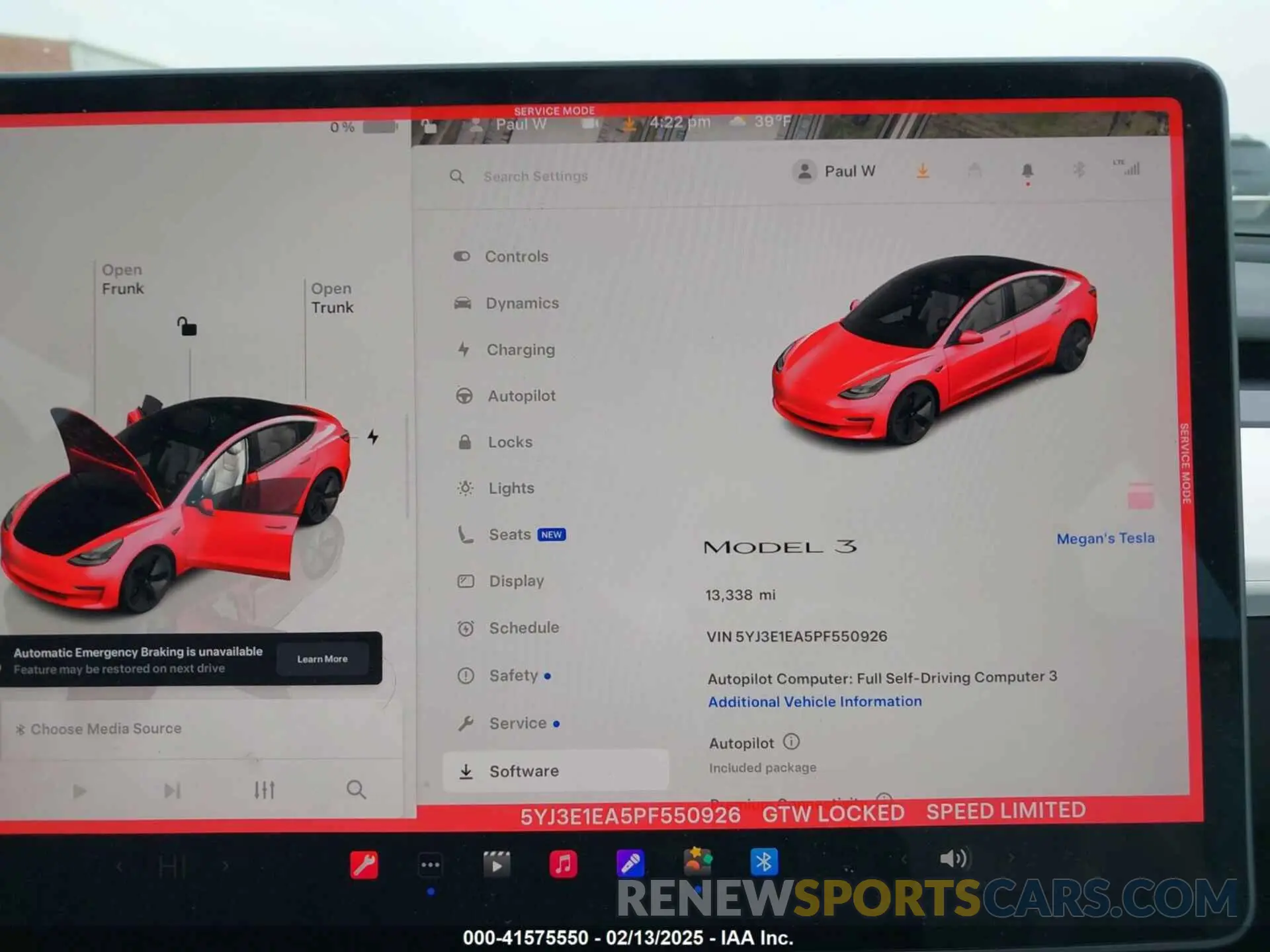 7 Photograph of a damaged car 5YJ3E1EA5PF550926 TESLA MODEL 3 2023