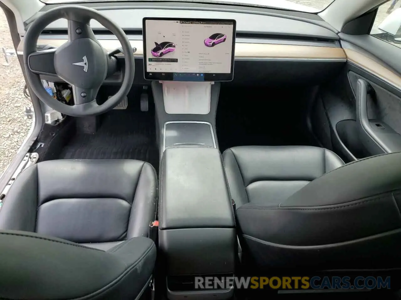 8 Photograph of a damaged car 5YJ3E1EA5PF552319 TESLA MODEL 3 2023