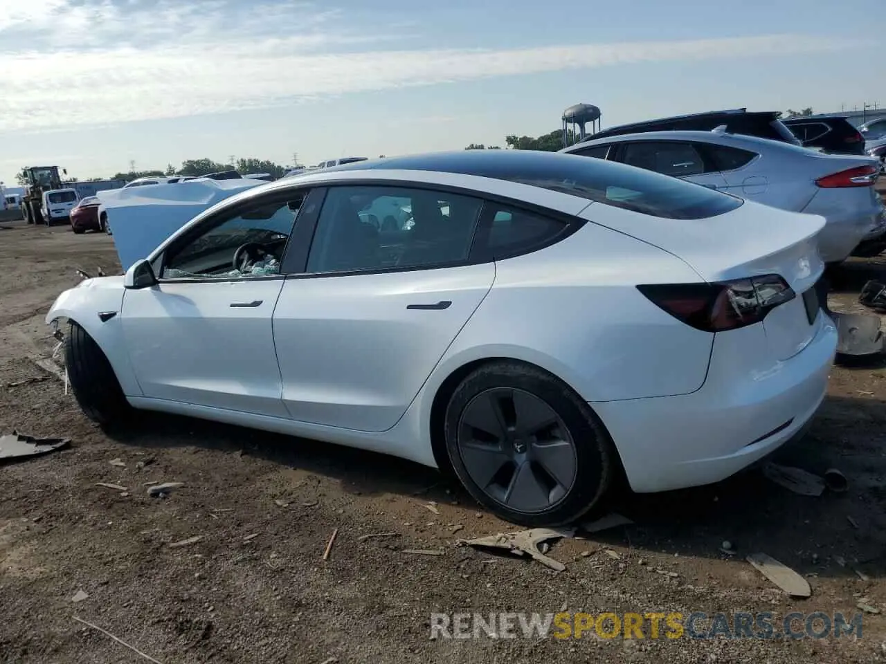 2 Photograph of a damaged car 5YJ3E1EA5PF558945 TESLA MODEL 3 2023