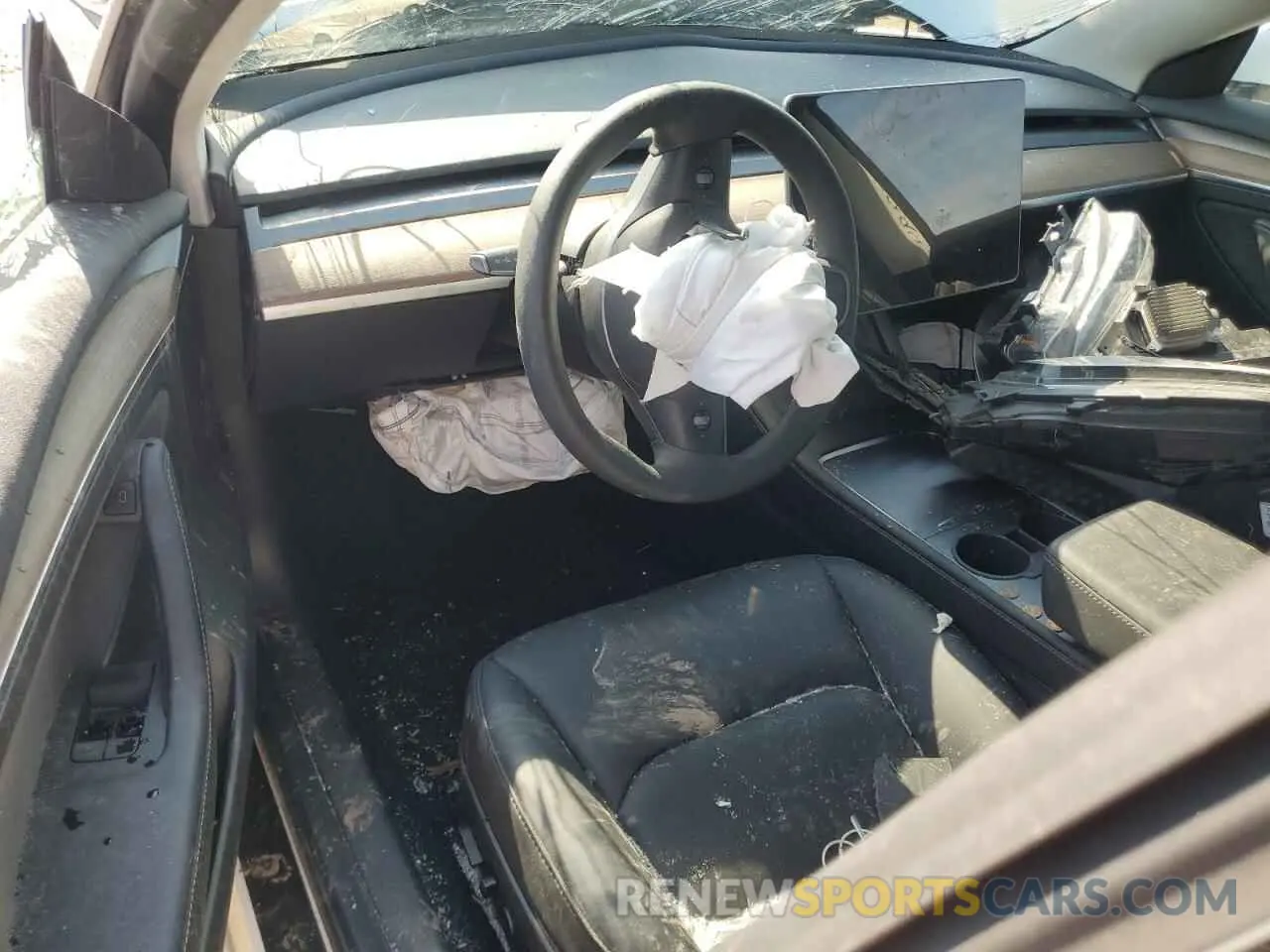 8 Photograph of a damaged car 5YJ3E1EA5PF558945 TESLA MODEL 3 2023