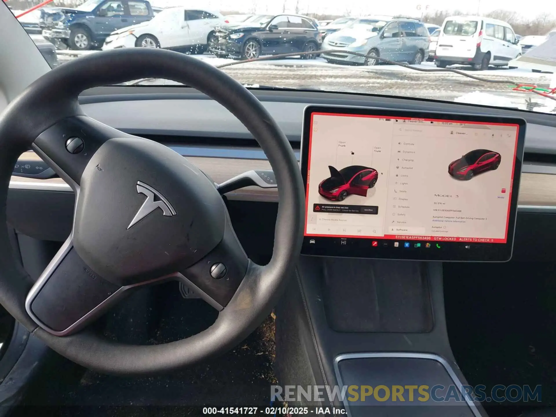 18 Photograph of a damaged car 5YJ3E1EA5PF563496 TESLA MODEL 3 2023