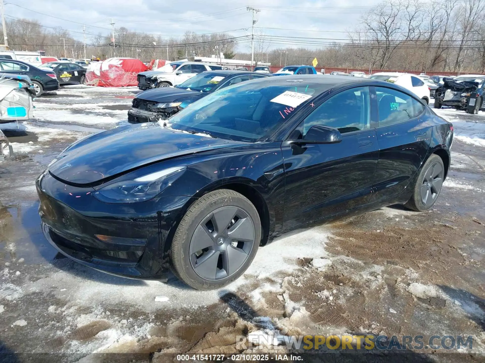 2 Photograph of a damaged car 5YJ3E1EA5PF563496 TESLA MODEL 3 2023