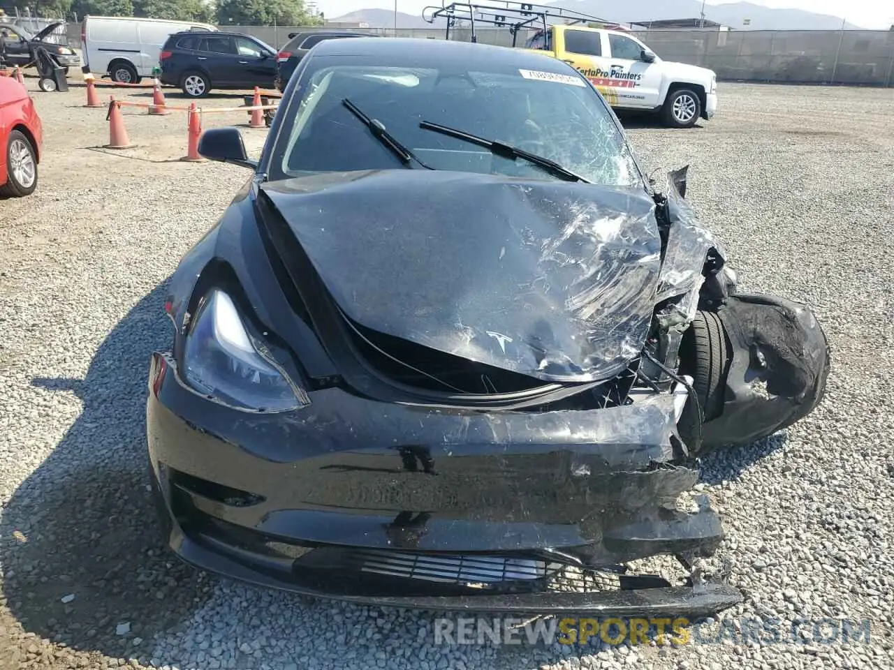 5 Photograph of a damaged car 5YJ3E1EA5PF568892 TESLA MODEL 3 2023