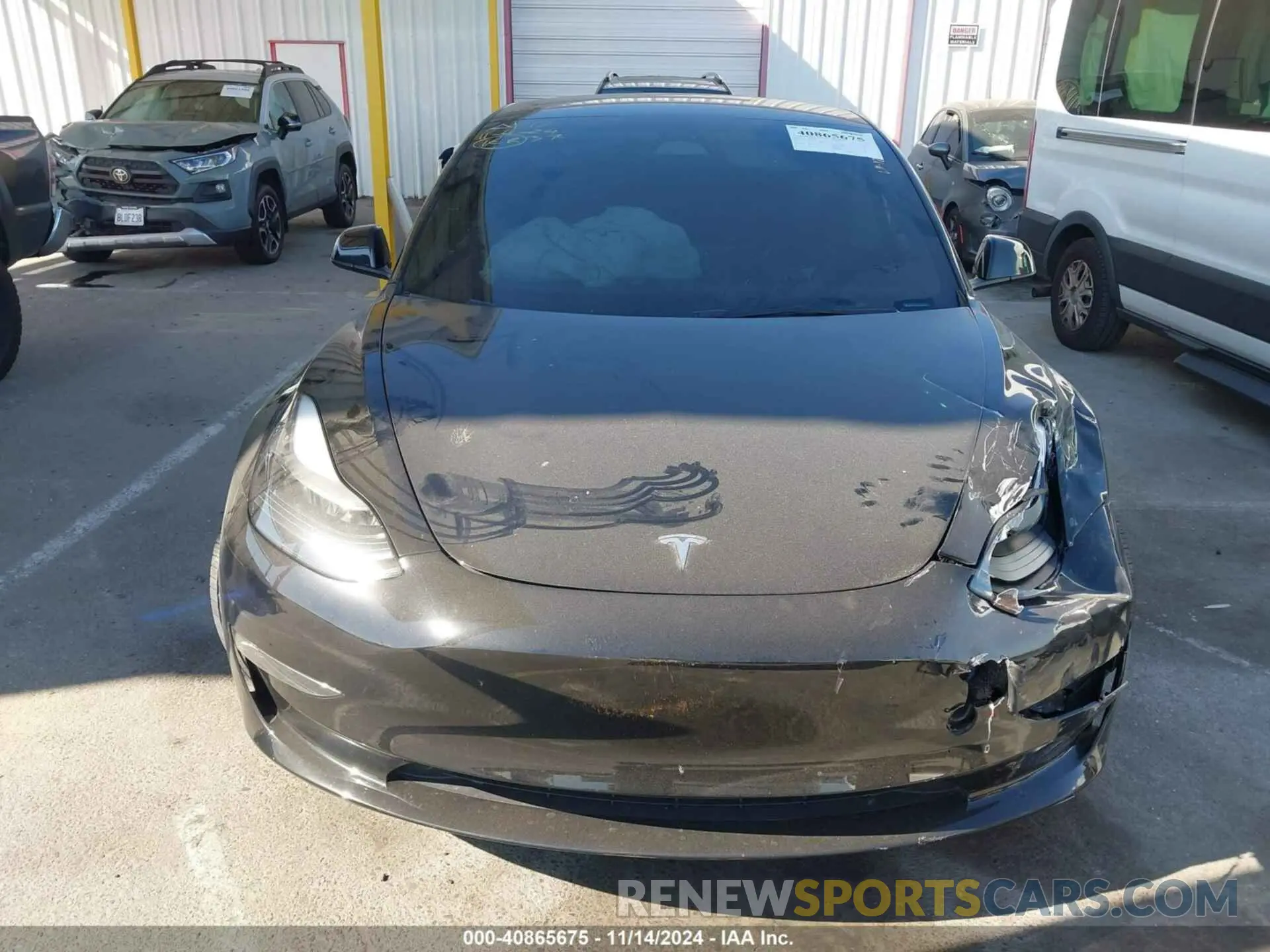 11 Photograph of a damaged car 5YJ3E1EA5PF571243 TESLA MODEL 3 2023