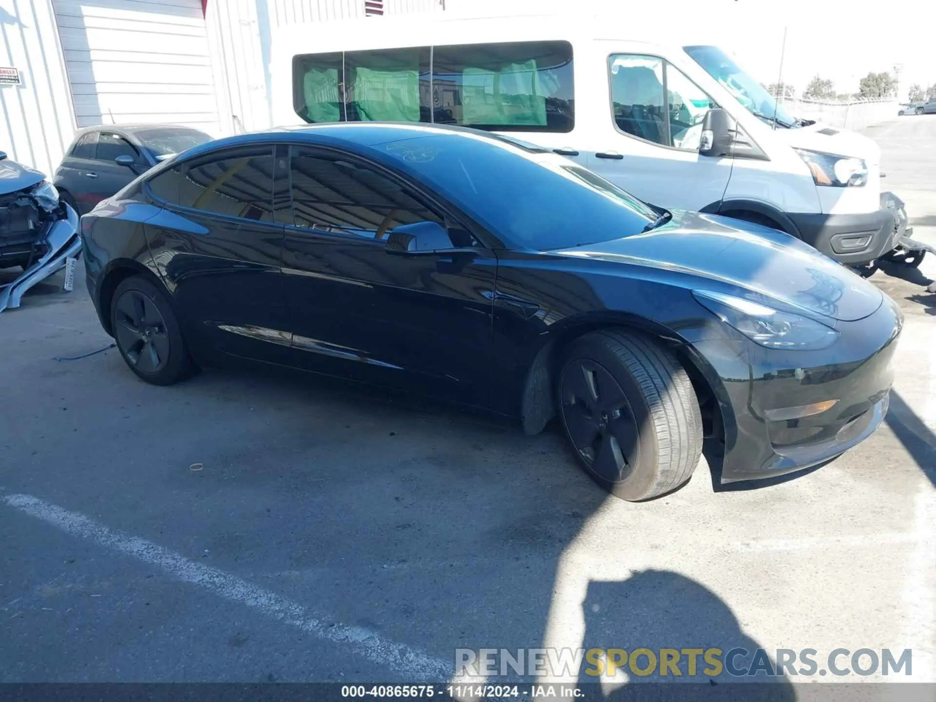 12 Photograph of a damaged car 5YJ3E1EA5PF571243 TESLA MODEL 3 2023