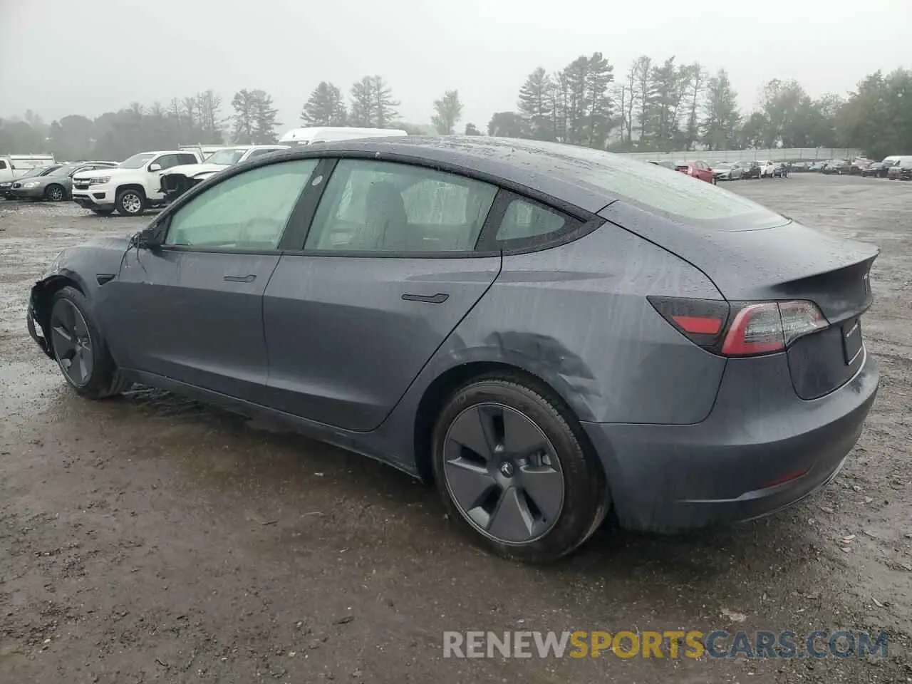 2 Photograph of a damaged car 5YJ3E1EA5PF575471 TESLA MODEL 3 2023