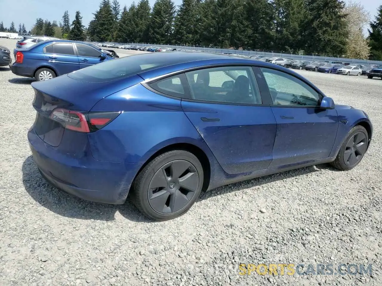 3 Photograph of a damaged car 5YJ3E1EA5PF578838 TESLA MODEL 3 2023