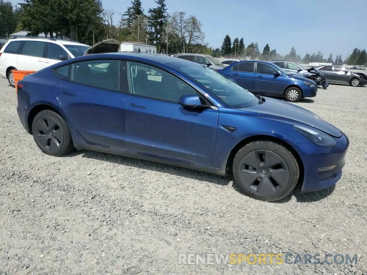 4 Photograph of a damaged car 5YJ3E1EA5PF578838 TESLA MODEL 3 2023