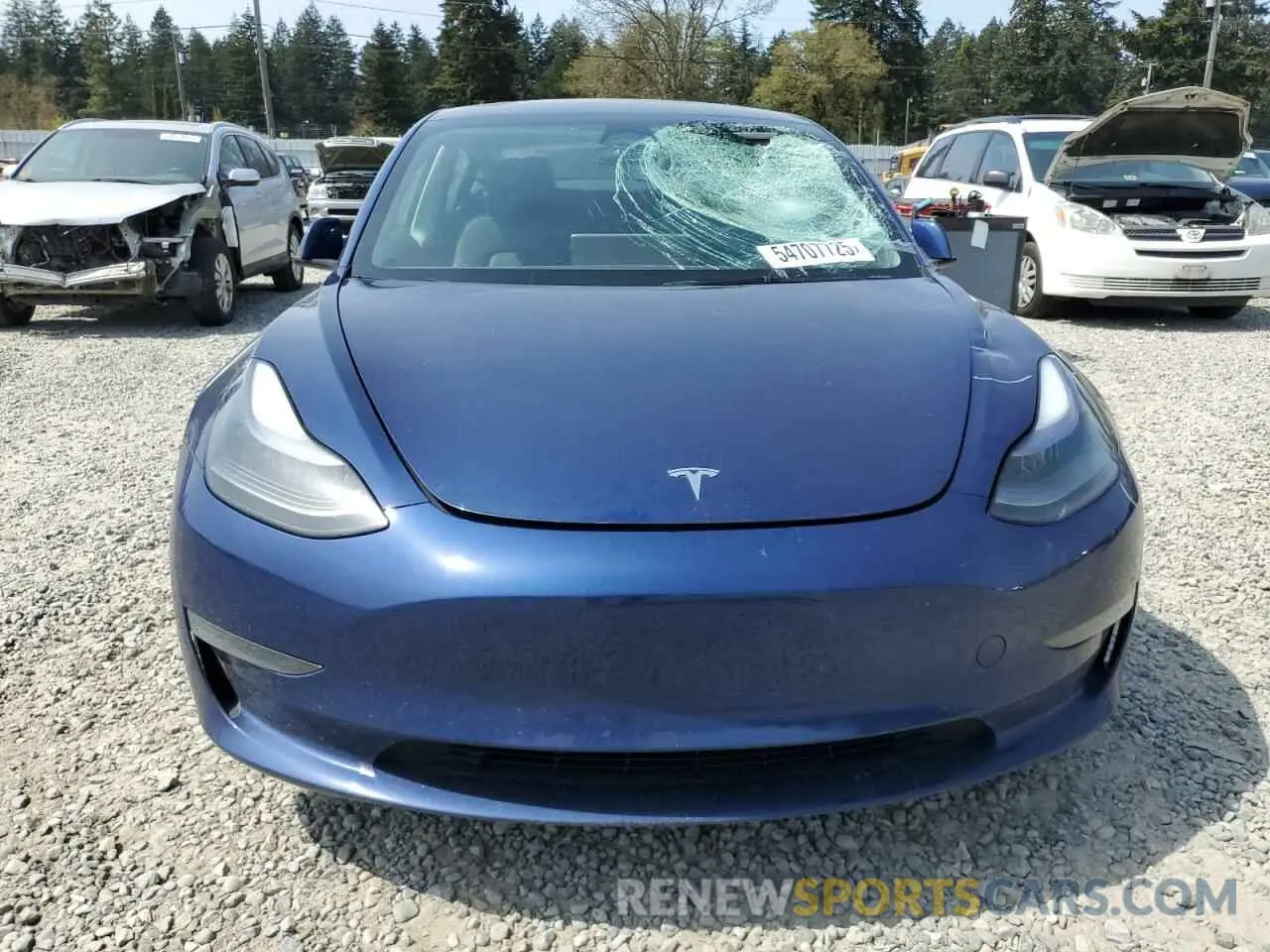 5 Photograph of a damaged car 5YJ3E1EA5PF578838 TESLA MODEL 3 2023