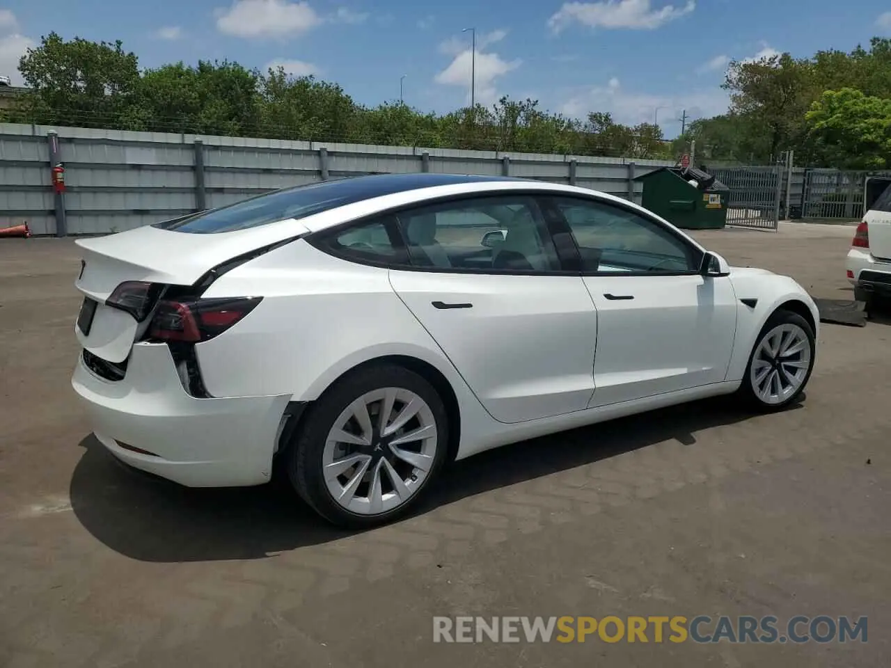 3 Photograph of a damaged car 5YJ3E1EA5PF580945 TESLA MODEL 3 2023