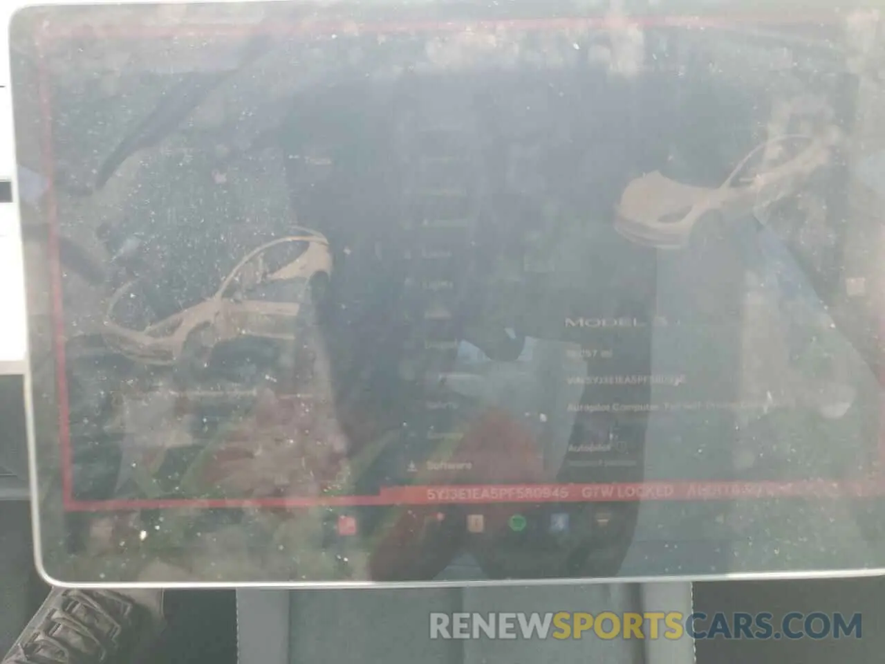 9 Photograph of a damaged car 5YJ3E1EA5PF580945 TESLA MODEL 3 2023