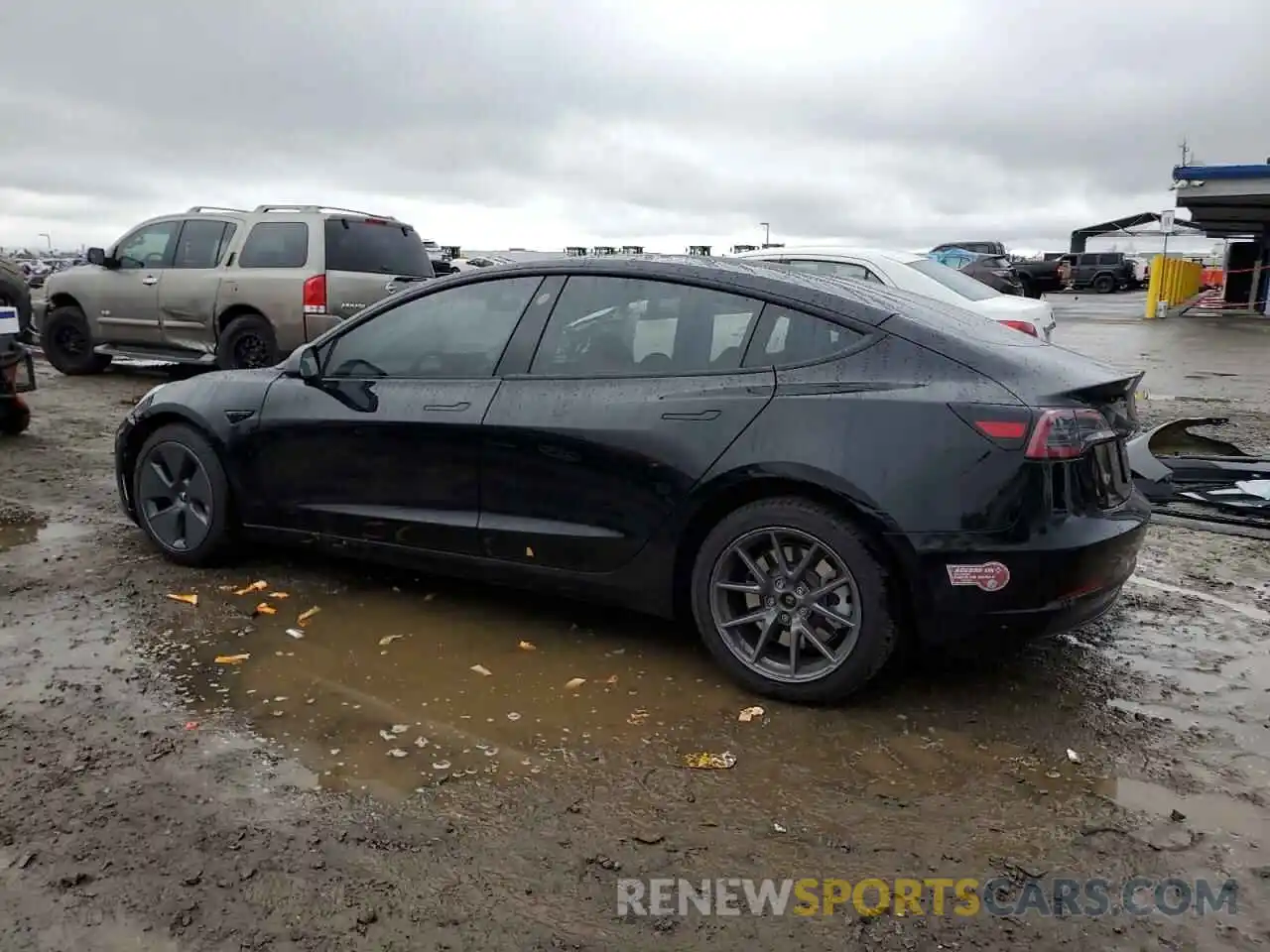 2 Photograph of a damaged car 5YJ3E1EA5PF590181 TESLA MODEL 3 2023