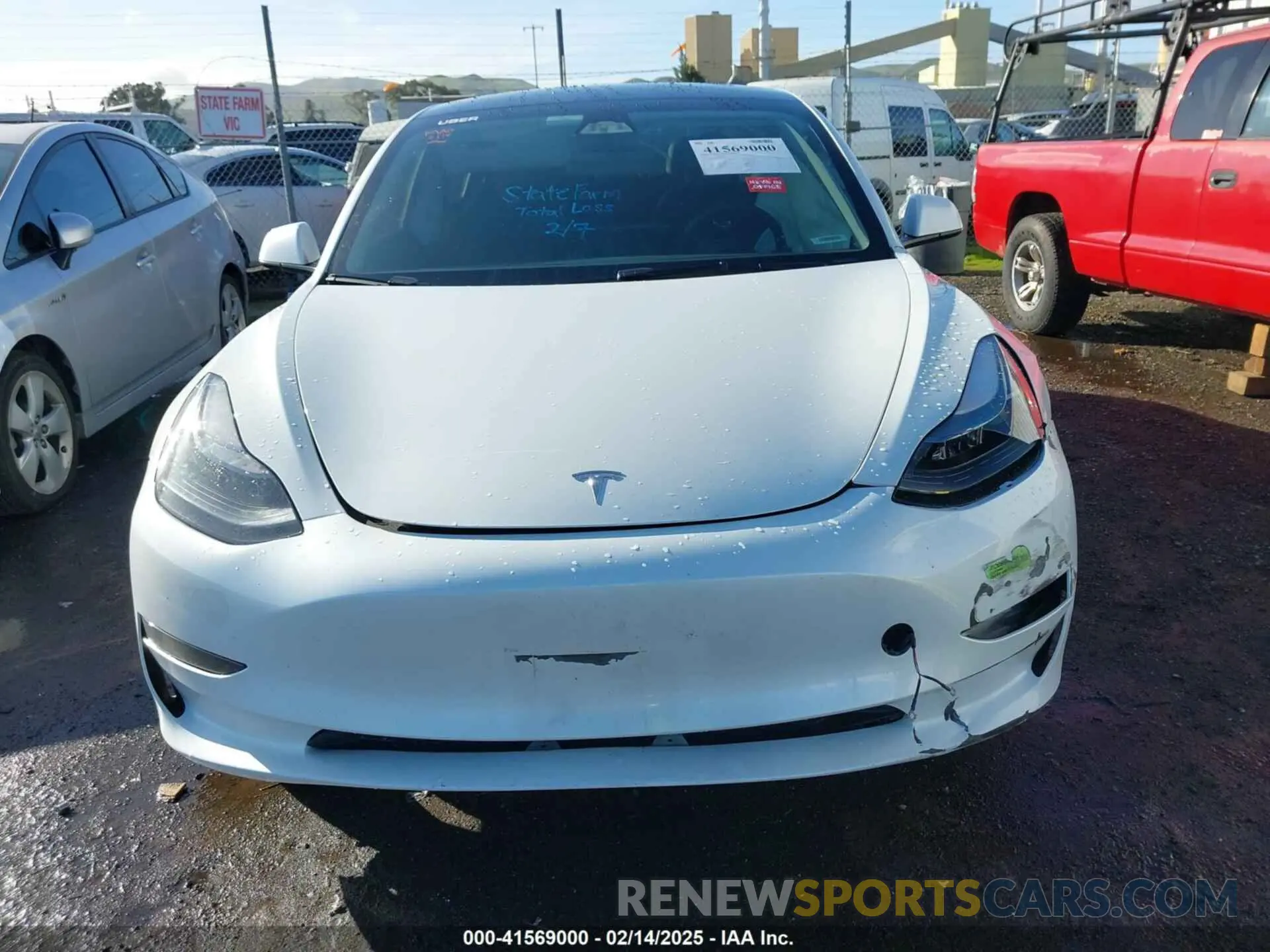 13 Photograph of a damaged car 5YJ3E1EA5PF598393 TESLA MODEL 3 2023