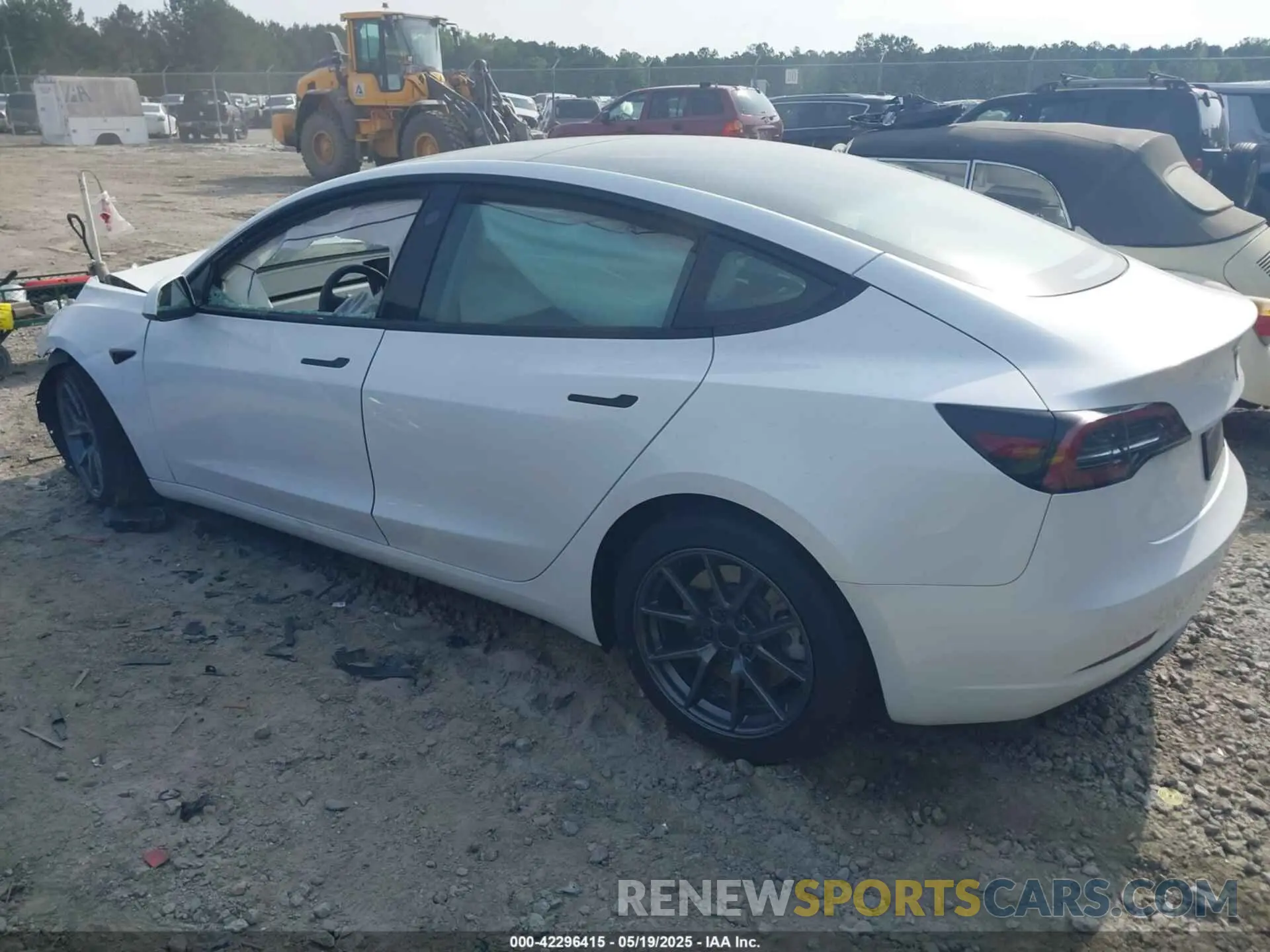 3 Photograph of a damaged car 5YJ3E1EA5PF599575 TESLA MODEL 3 2023
