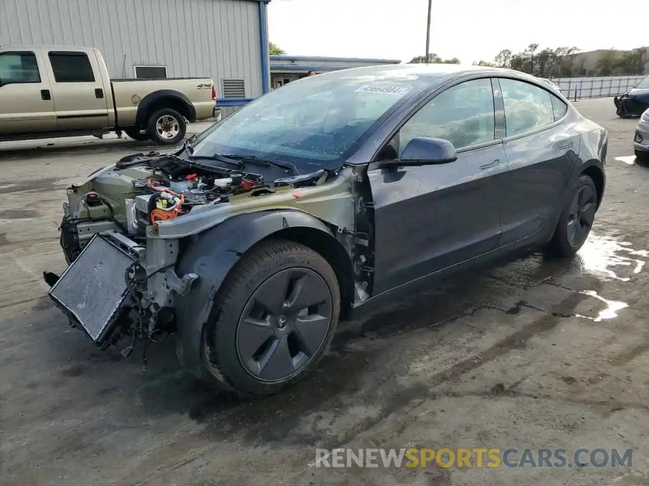 1 Photograph of a damaged car 5YJ3E1EA5PF600143 TESLA MODEL 3 2023