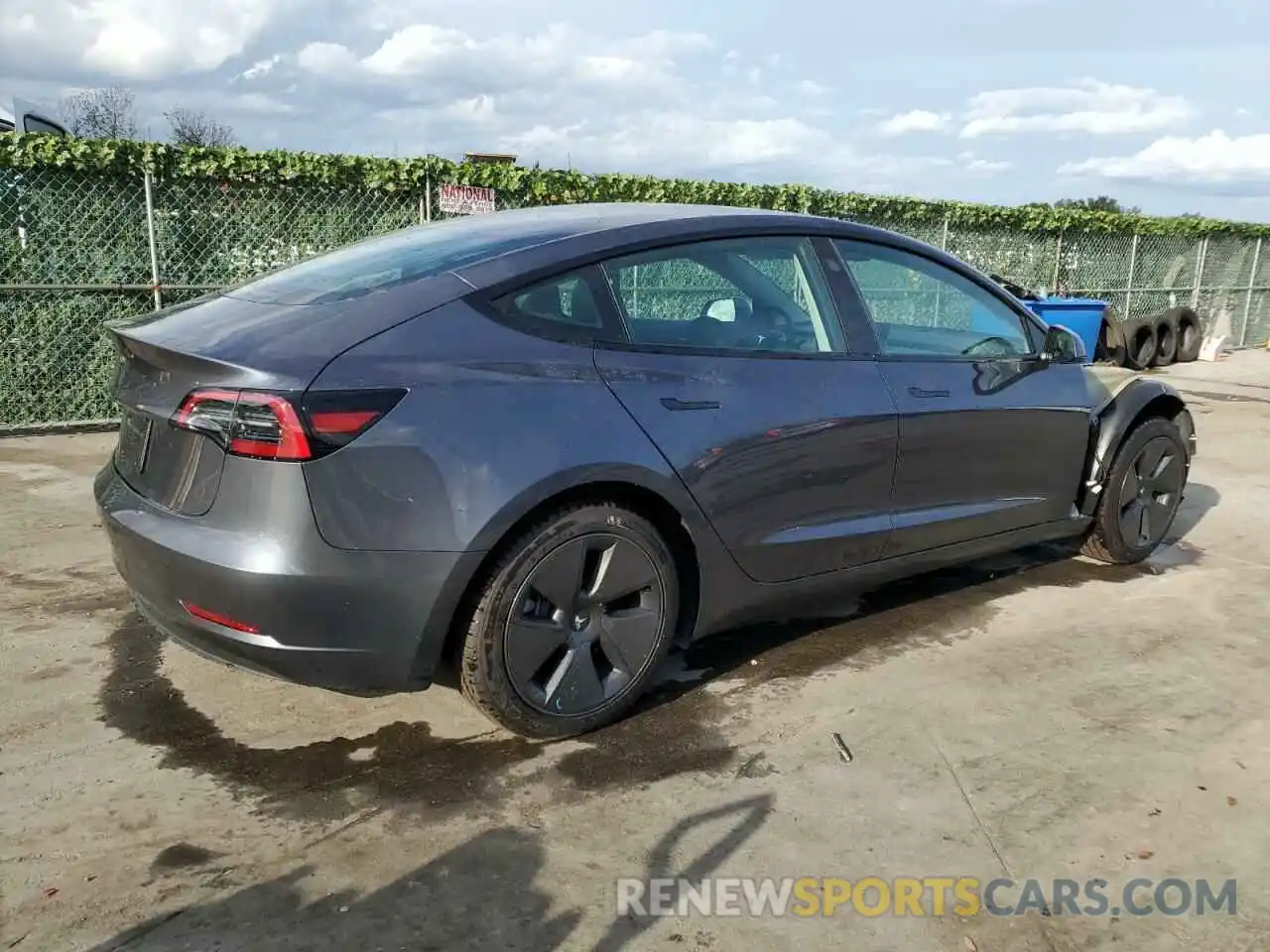 3 Photograph of a damaged car 5YJ3E1EA5PF600143 TESLA MODEL 3 2023