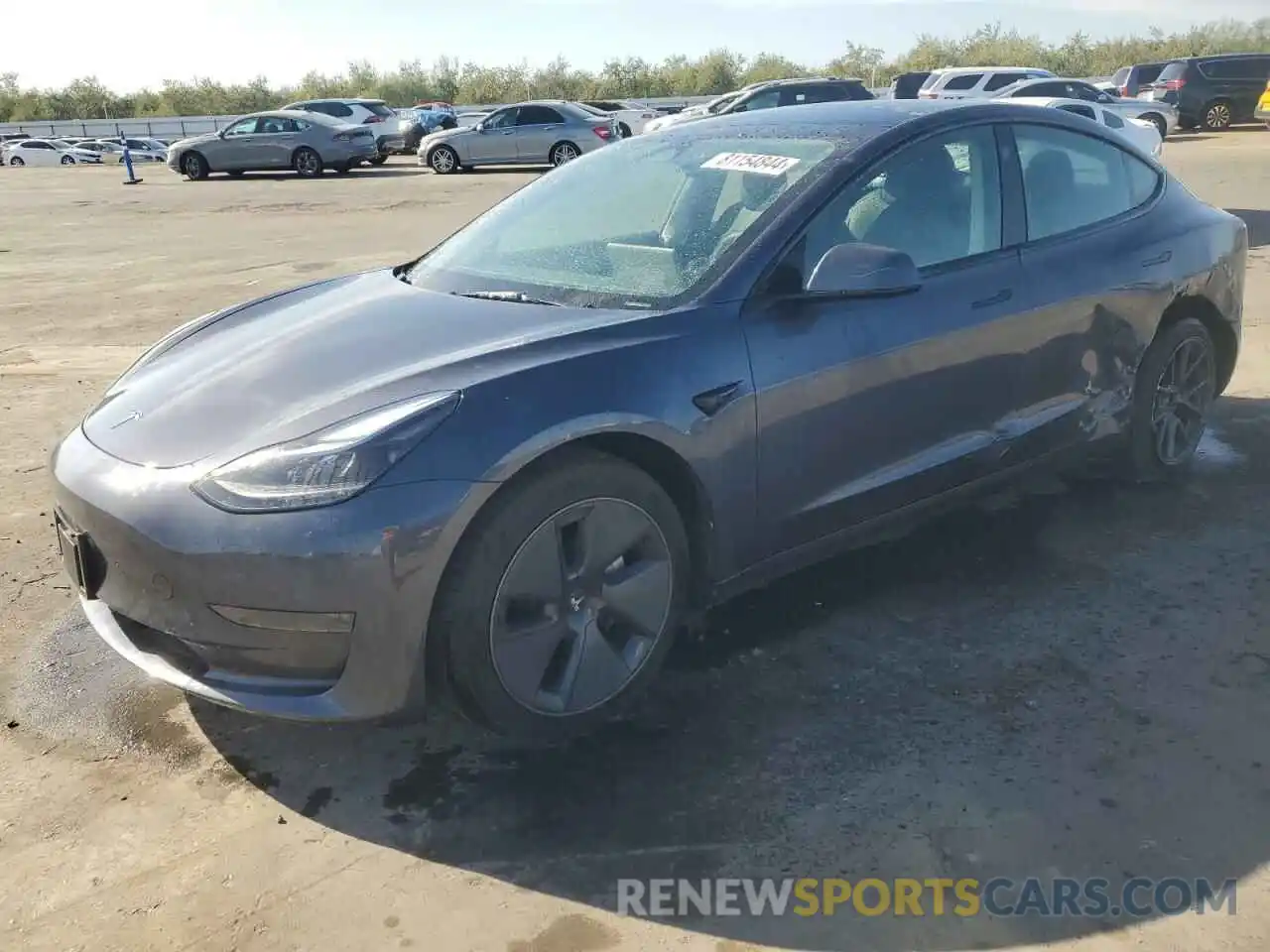 1 Photograph of a damaged car 5YJ3E1EA5PF601633 TESLA MODEL 3 2023