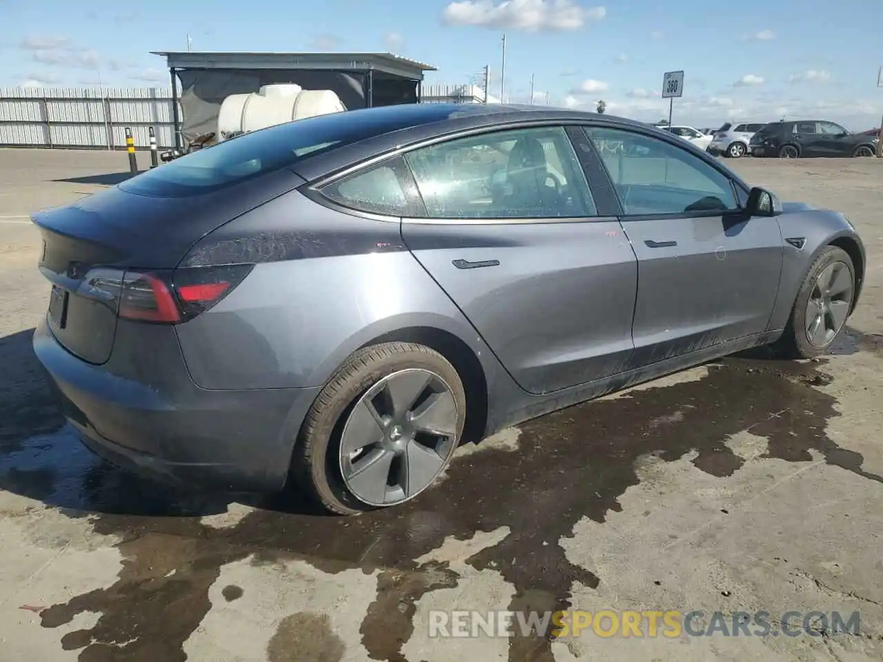 3 Photograph of a damaged car 5YJ3E1EA5PF601633 TESLA MODEL 3 2023