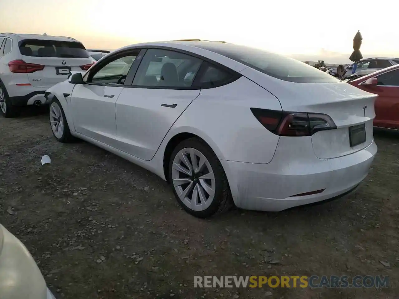 2 Photograph of a damaged car 5YJ3E1EA5PF610249 TESLA MODEL 3 2023