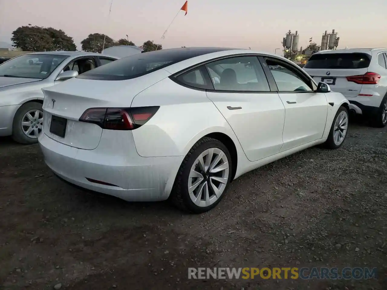 3 Photograph of a damaged car 5YJ3E1EA5PF610249 TESLA MODEL 3 2023