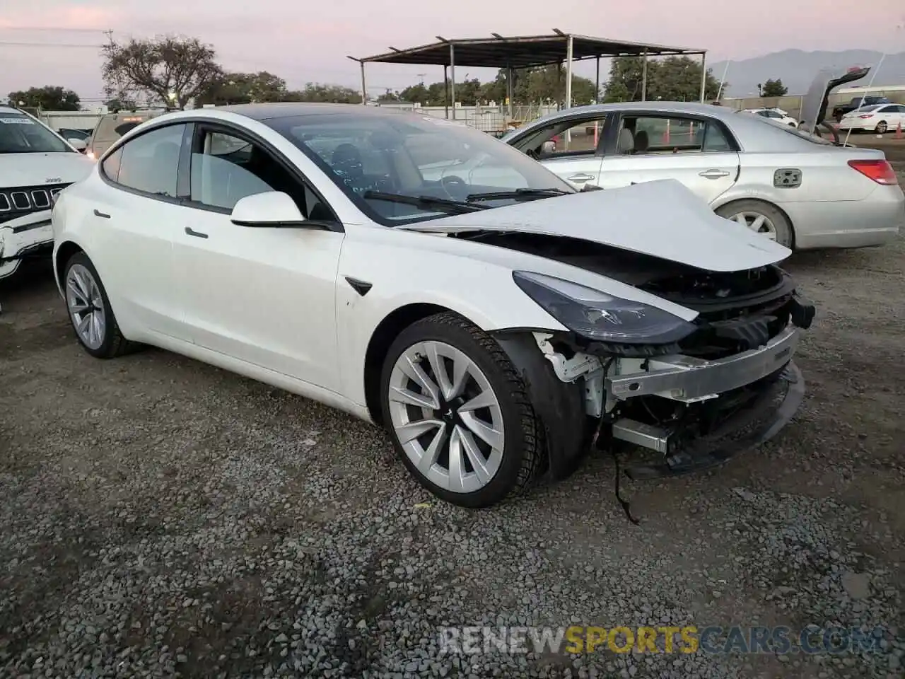 4 Photograph of a damaged car 5YJ3E1EA5PF610249 TESLA MODEL 3 2023