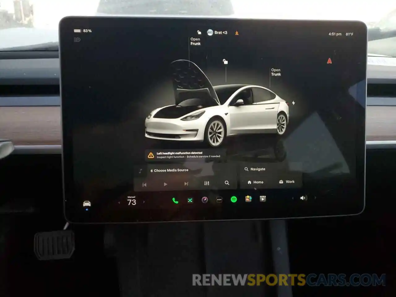 9 Photograph of a damaged car 5YJ3E1EA5PF610249 TESLA MODEL 3 2023