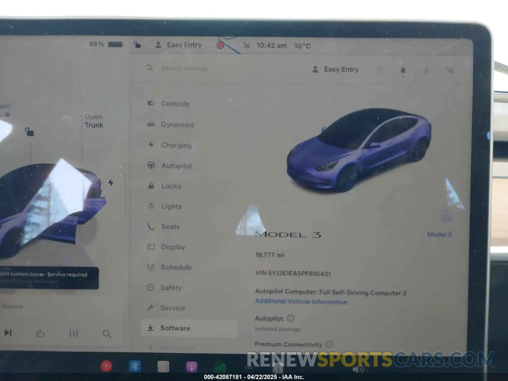 7 Photograph of a damaged car 5YJ3E1EA5PF610431 TESLA MODEL 3 2023