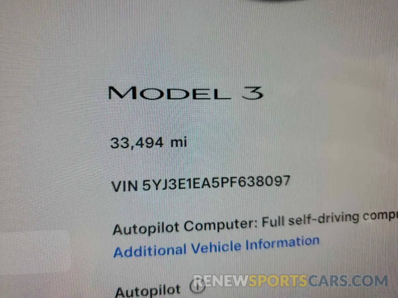 9 Photograph of a damaged car 5YJ3E1EA5PF638097 TESLA MODEL 3 2023