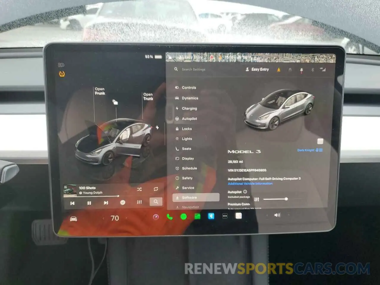 9 Photograph of a damaged car 5YJ3E1EA5PF640805 TESLA MODEL 3 2023