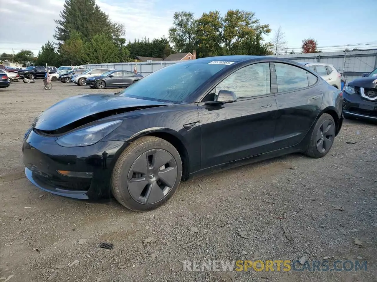 1 Photograph of a damaged car 5YJ3E1EA5PF642425 TESLA MODEL 3 2023